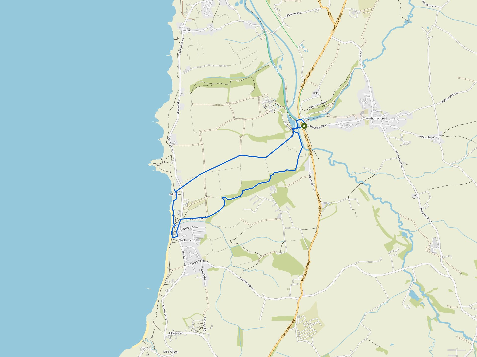 The best walks and hikes around Pyworthy | Komoot